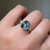 S811-FAYE-RG-NVSTL3123 - Ring on Hand