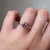 S828-SYLVIA-YG-NVSTL3514 - Ring on Hand
