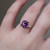 S815-LYDIA-RG-NVSTL3509 - Ring on Hand