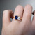 S831-HARRIET-RG-NVST3560 - Ring on Hand