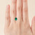 0.90 ct Oval Green Emerald - Nolan and Vada