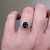 S823-FLEUR-WG-NVST3534 - Ring on Hand