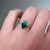 S818-IRIS-YG-NVSTE3612 - Ring on Hand