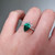 S818-IRIS-WG-NVSTE3612 - Ring on Hand
