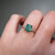 S817-CLARA-WG-NVSTE3618 - Ring on Hand