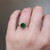 S810-ZOE-YG-NVSTEL3628 - Ring on Hand