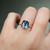 S806-ALICE-YG-NVST3299 - Ring on Hand