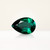 1.77 ct Pear Green Lab Emerald - Nolan and Vada