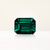1.98 ct Emerald Cut Green Lab Emerald - Nolan and Vada