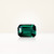 0.80 ct Emerald Cut Green Lab Emerald - Nolan and Vada