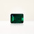1.55 ct Emerald Cut Green Lab Emerald - Nolan and Vada