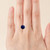 1.36 ct Round Blue Lab Sapphire - Nolan and Vada