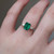 S815-LYDIA-WG-NVSTEL3689 - Ring on Hand