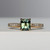 Serenity - 1.15ct Emerald Cut Teal Sapphire Engagement Ring - [S807-SERENITY-NVST2179]