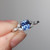 Aria - 1.16ct Radiant Blue Sapphire Engagement Ring - [S822-ARIA-NVST2901]