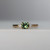 Faye - 0.55ct Round Australian Parti Green Sapphire Engagement Ring - [S811-FAYER-NVST2958]