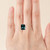 2.85 ct Emerald Cut Teal Lab Sapphire - Nolan and Vada