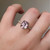 S807-SERENITY-YG-NVST3747 - Ring on Hand