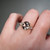 S817-CLARA-RG-NVST3741 - Ring on Hand
