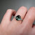 S817-CLARA-WG-NVSTL3598 - Ring on Hand