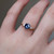 S815-LYDIA-YG-NVST3757 - Ring on Hand