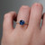 S804-VICTORIA-RG-NVST3759 - Ring on Hand