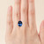 5.76 ct Oval Blue Sapphire - Nolan and Vada