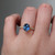 S804-VICTORIA-RG-NVST3398 - Ring on Hand