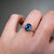 S817-CLARA-WG-NVST3360 - Ring on Hand