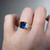 S831-HARRIET-YG-NVST3401 - Ring on Hand