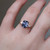 S815-LYDIA-RG-NVST3441 - Ring on Hand