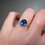 S817-CLARA-WG-NVST3610 - Ring on Hand