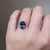 S809-CHLOE-YG-NVST3611 - Ring on Hand