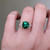 S823-FLEUR-YG-NVSTE3648 - Ring on Hand