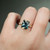 S806-ALICE-YG-NVST3738 - Ring on Hand
