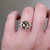 S823-FLEUR-YG-NVST3741 - Ring on Hand