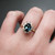 S832-ALEXANDRA-YG-NVST3847 - Ring on Hand