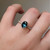 S807-SERENITY-YG-NVST3854 - Ring on Hand