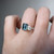 S831-HARRIET-WG-NVST3833 - Ring on Hand