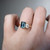 S831-HARRIET-RG-NVST3833 - Ring on Hand