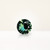 1.00 ct Round Australian Parti Teal Sapphire - Nolan and Vada