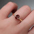 S812-SARAH-YG-NVSTL3788 - Ring on Hand