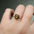 S806-ALICE-YG-NVST3820 - Ring on Hand