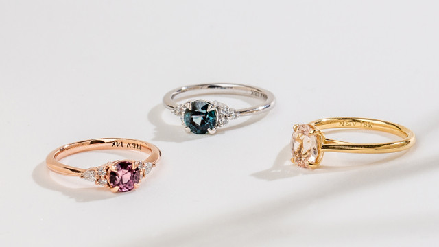 Coloured Stone Engagement Rings In Dublin – Loyes Diamonds