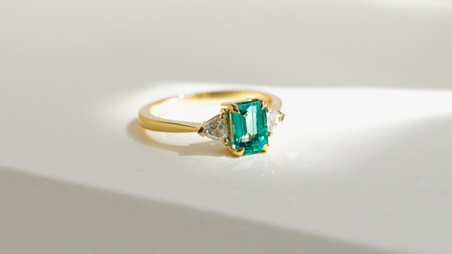 ​Are emeralds too soft for an engagement ring?
