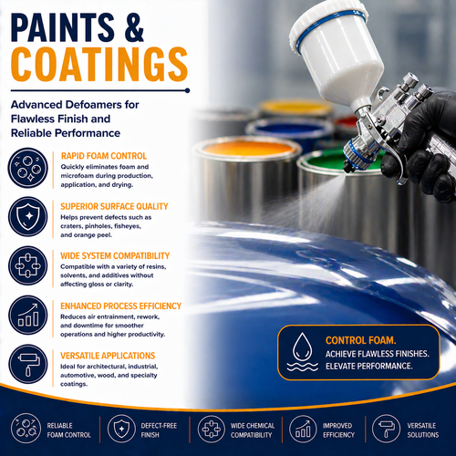 Paints & Coatings Defoamers