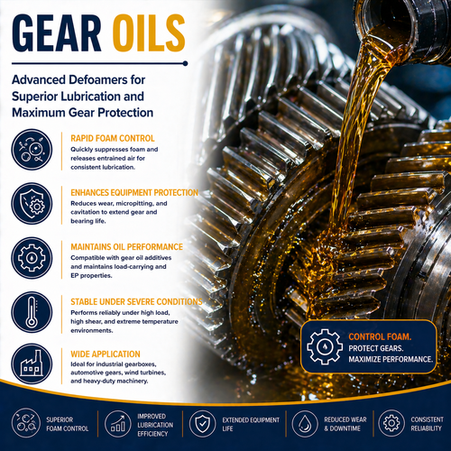 Gear Oil Defoamers