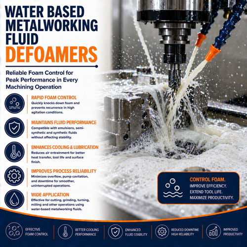 Water-Based Metalworking Fluid Defoamers