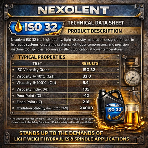 Nexolent Solutions Mineral Oil TDS