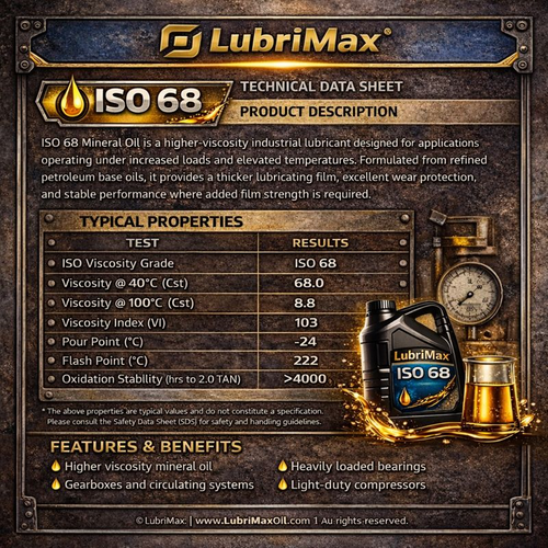 Mineral OIl ISO 68, Mineral OIl ISO 68 TDS Image